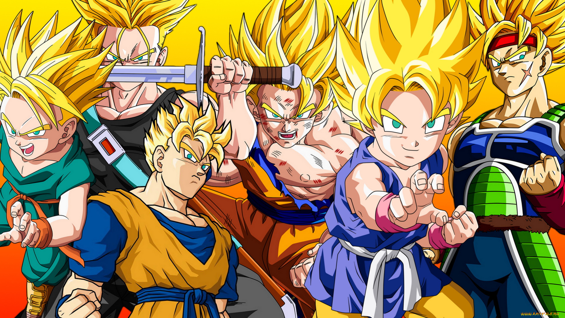 , dragon, ball, 